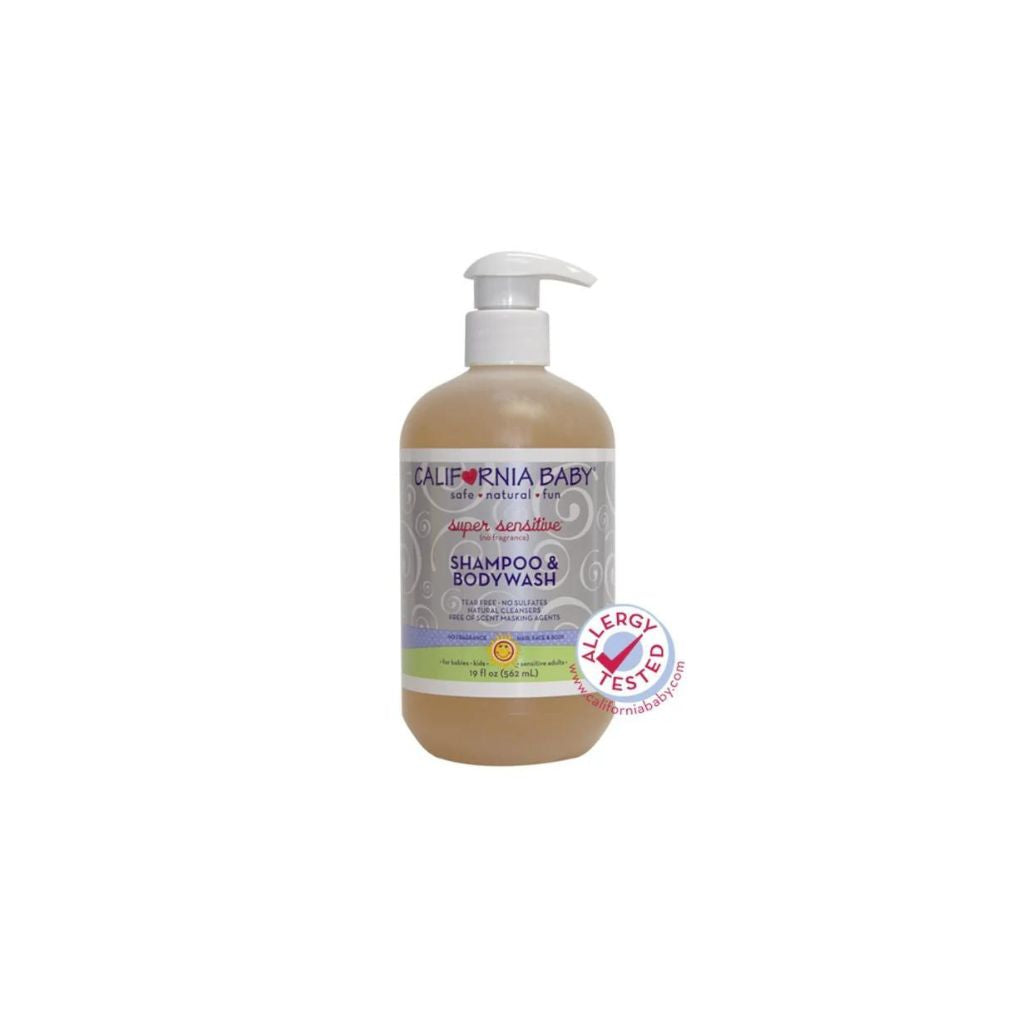 California Baby Super Sensitive™ Shampoo Bodywash 19oz/562mL