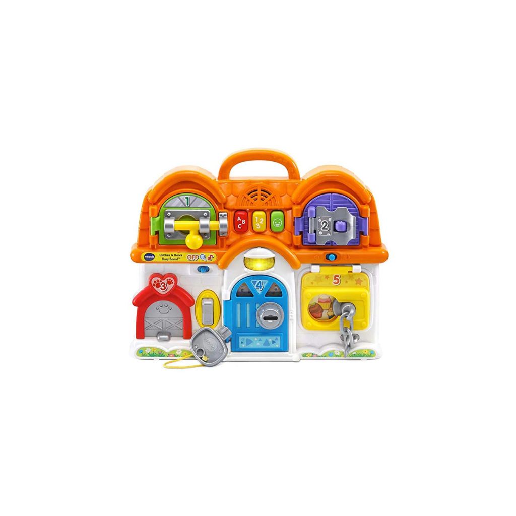 V-Tech Latches Doors Busy Board │ motherswork Singapore