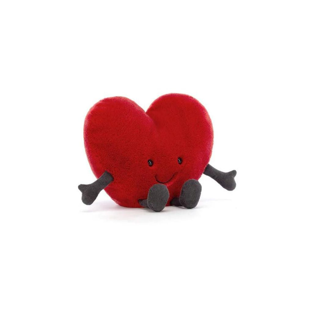 新品　 Amuseable Red Heart 赤　Lサイズ Jellycat Amuseable Red Heart Large | motherswork Singapore