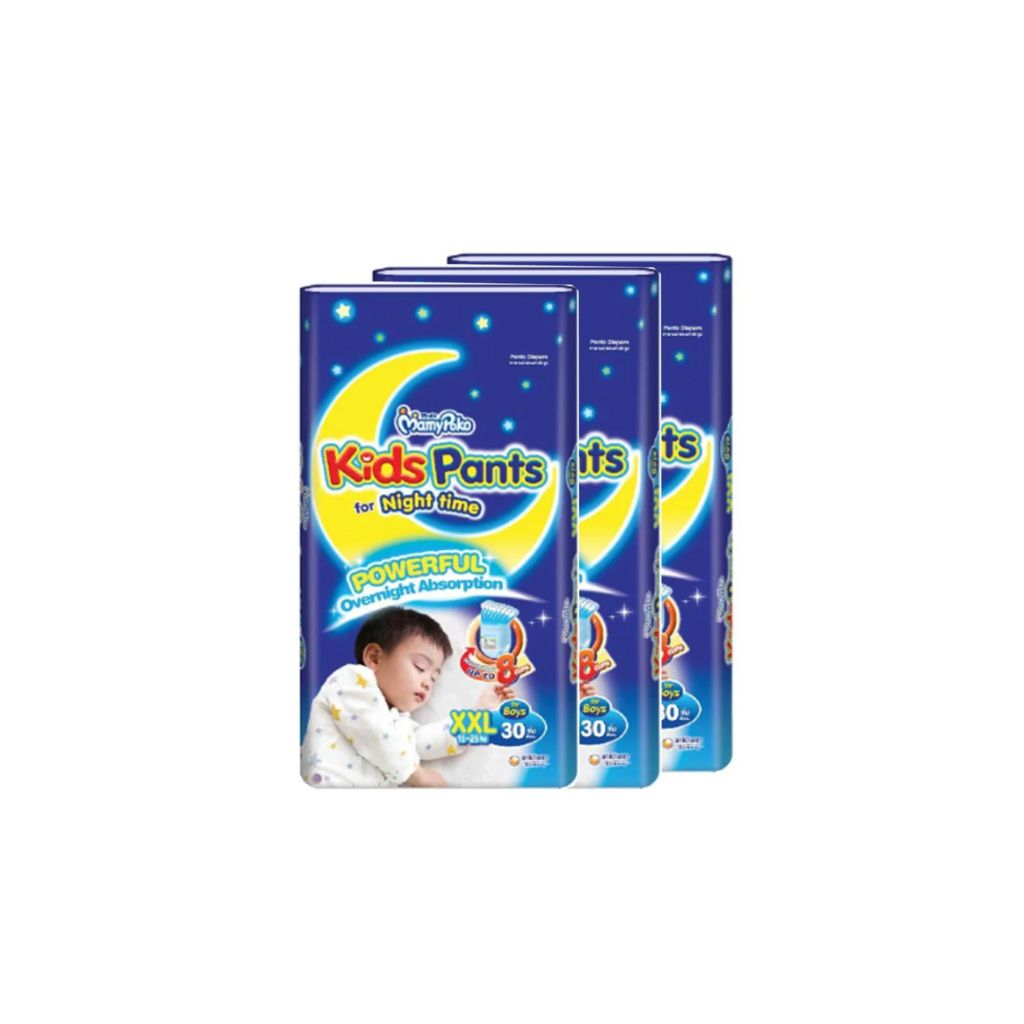 MamyPoko Kids Pants XXL30 x 3 (Carton) | motherswork Singapore