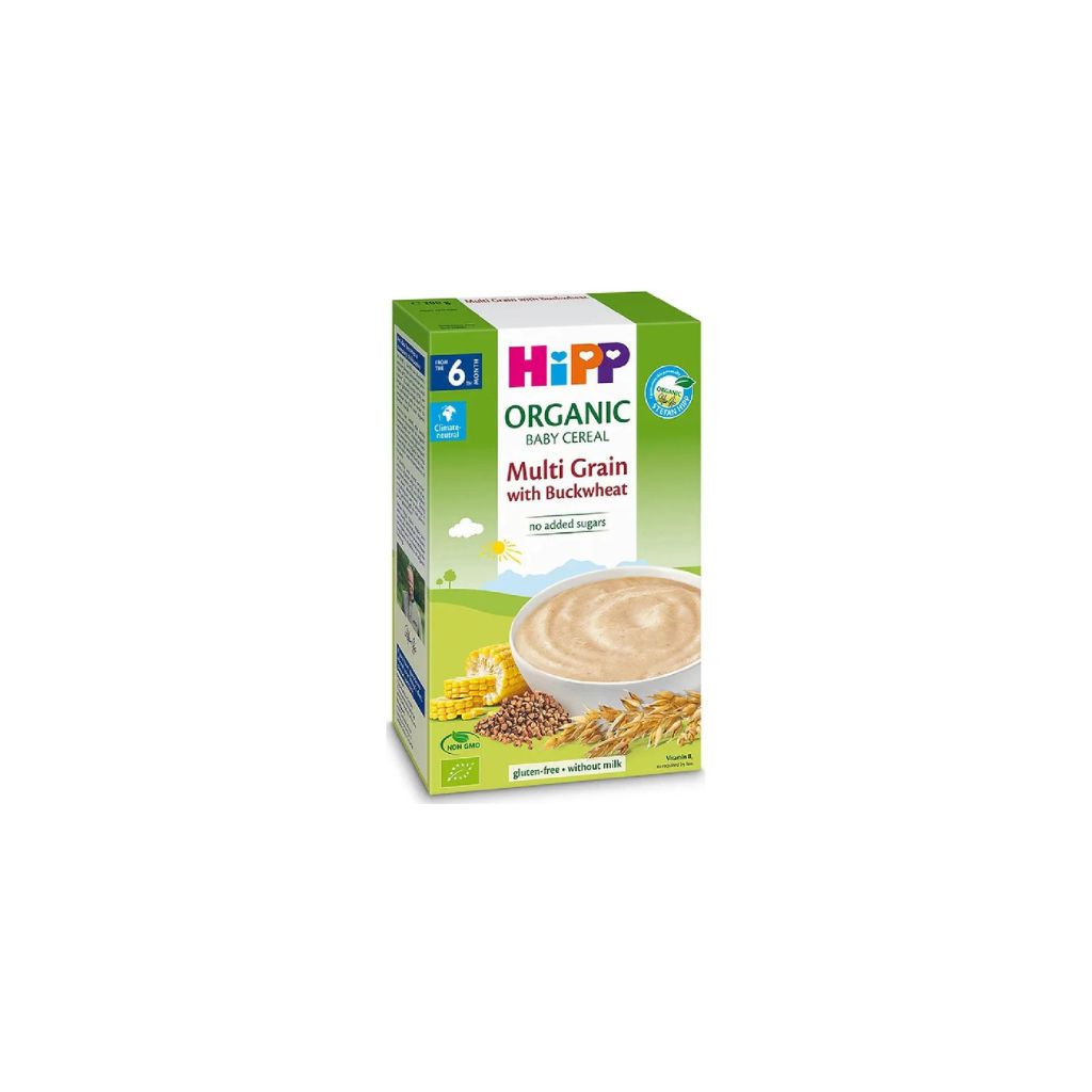 HiPP Organic Cereal Pap Multi Grain with Buckwheat motherswork