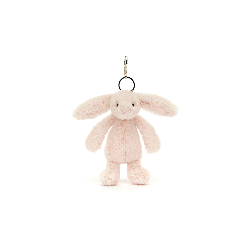  Bashful Bunny Bag Charm 薄ピンク Jellycat Bashful Blush Bunny Bag Charm | motherswork Singapore