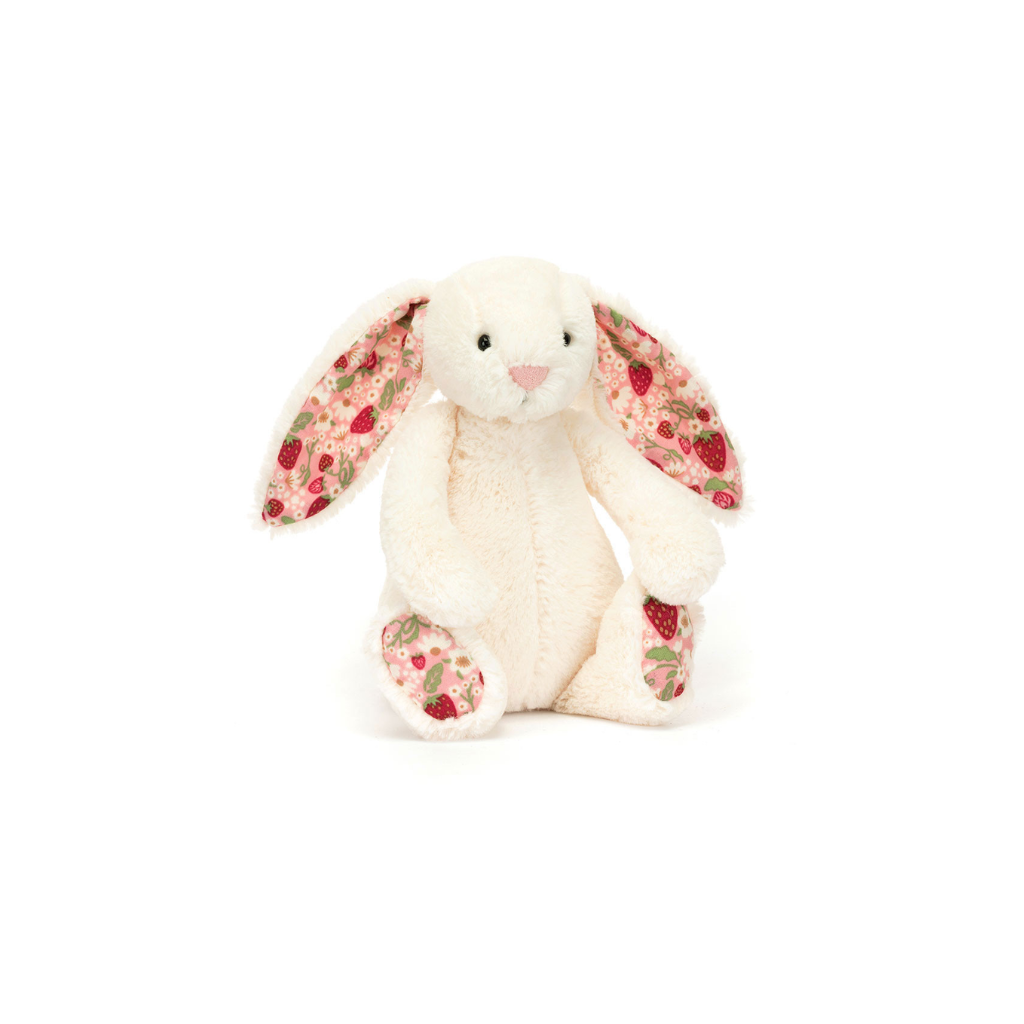 Jellycat 'Berry' Blossom Cream Bunny (Little) | motherswork