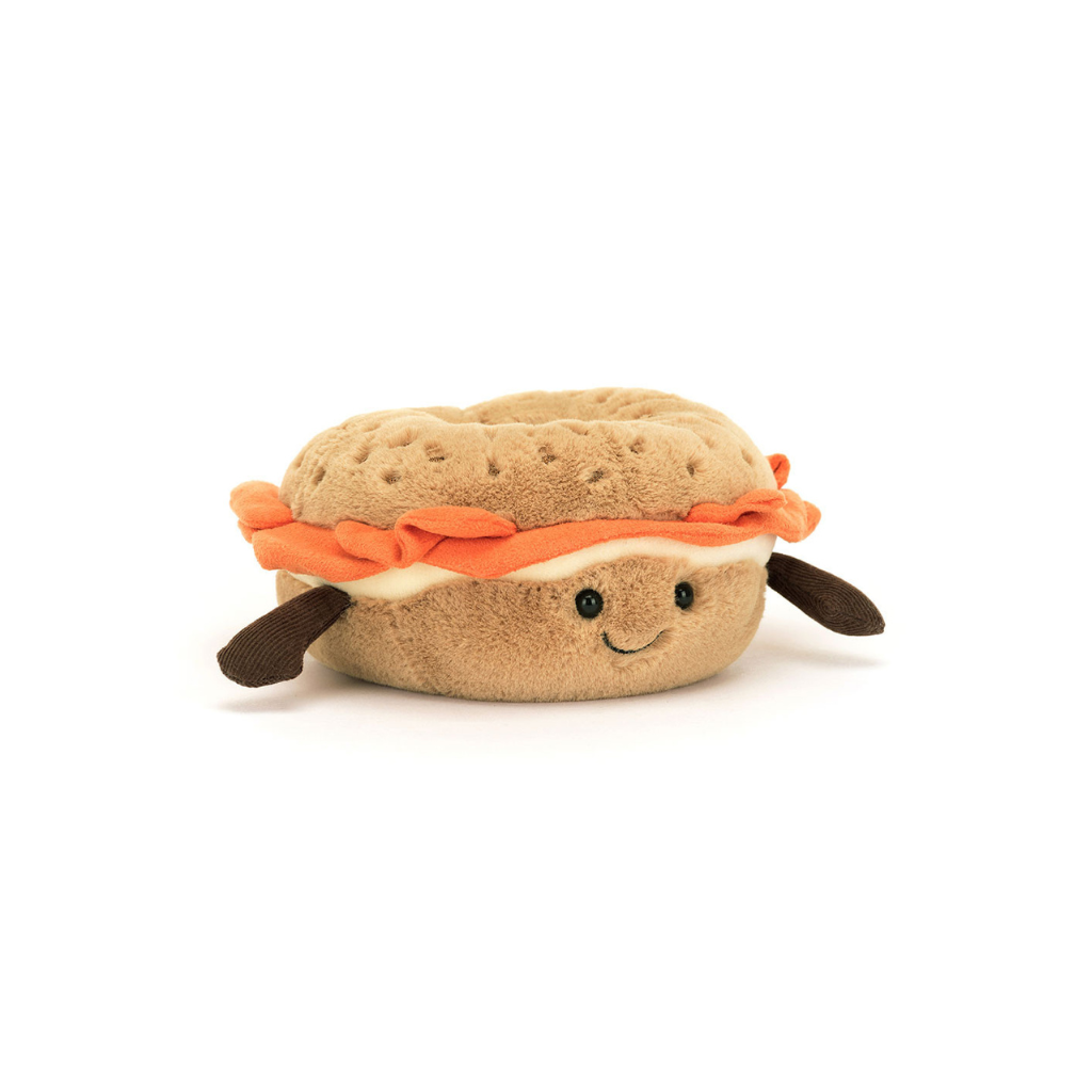 Amuseable Bagel ベーグル  ジェリーキャット Jellycat Amuseables Bagel | motherswork Singapore – Motherswork