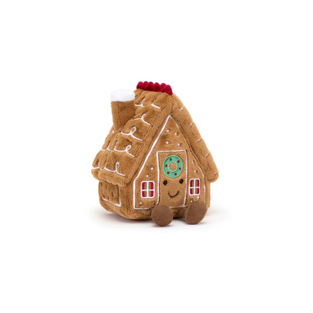 Jellycat Amuseables Gingerbread House | motherswork Singapore Jellycat Amuseables Gingerbread House | motherswork Singapore
