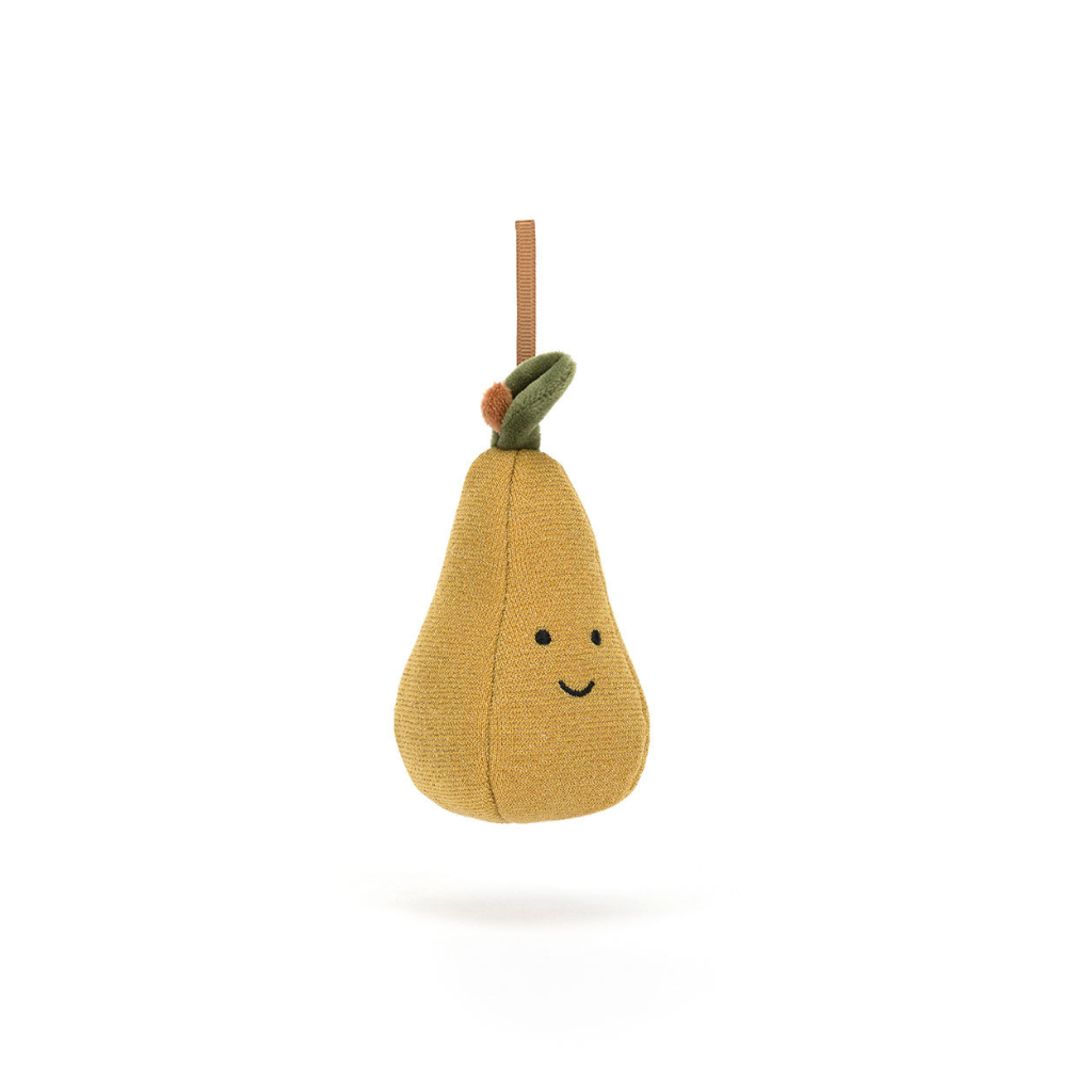 Jellycat Festive Folly Pear | motherswork Singapore – Motherswork