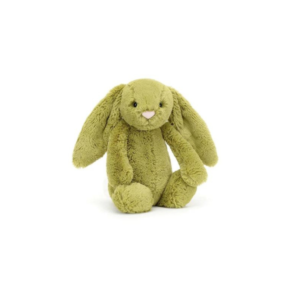 Jellycat Bashful Moss Bunny (Small) | motherswork Singapore
