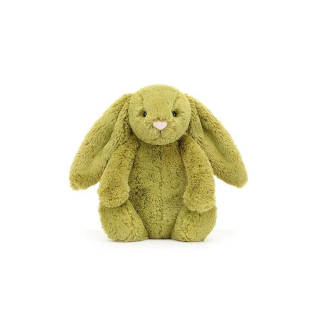 Jellycat Bashful Moss Bunny Medium | motherswork Singapore