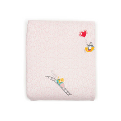 Little Rei x Maison Q Pink Funfair Rides 4-layer Blanket