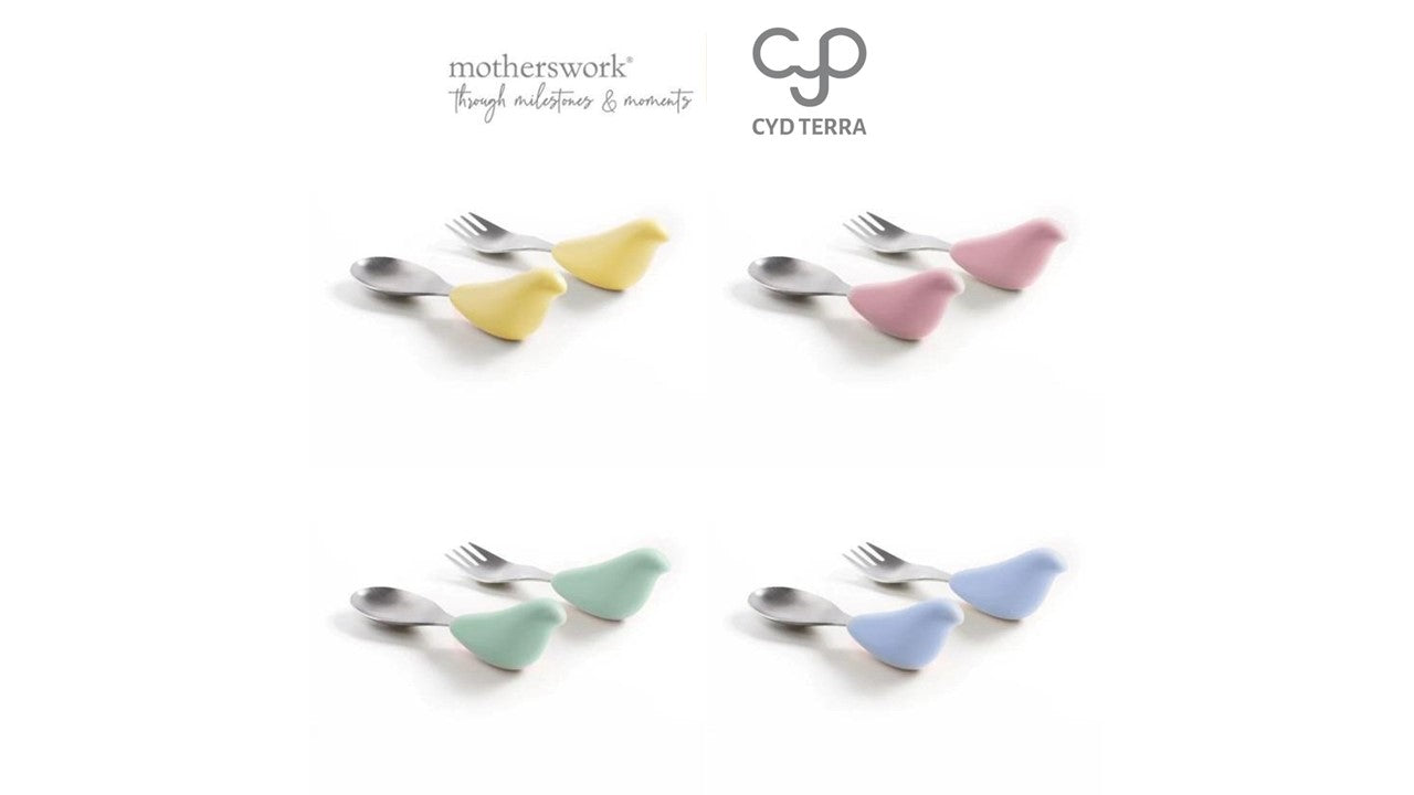 Cyd Terra Picaboo Kids Training Cutlery Set (Fork & Spoon