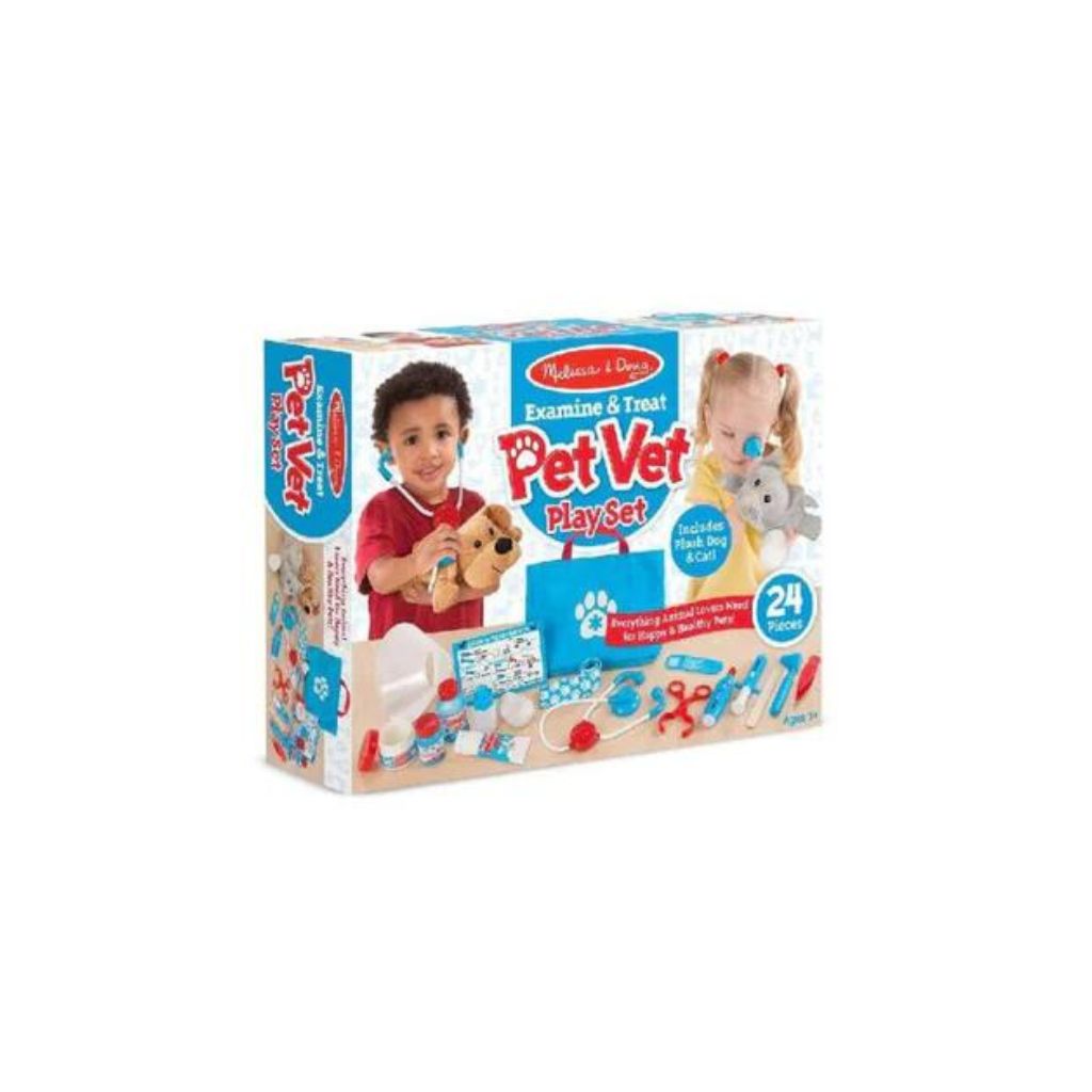 Melissa Doug Examine Treat Vet Play Set – Motherswork