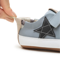 Tip Toey Joey Toddler Sneaker Bossy Star - Tide Blue/Pumice/Ash