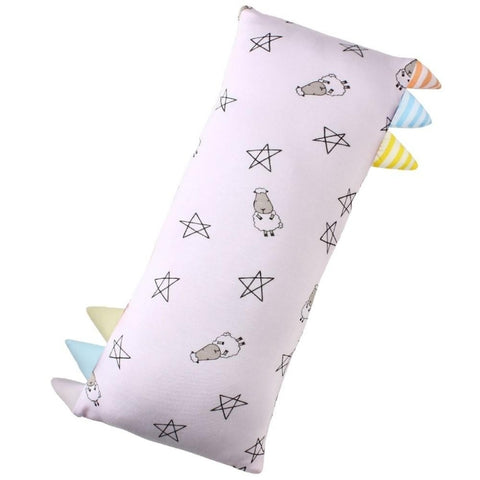 Baa Baa Sheepz Bed-Time Buddy Case Small Star & Sheep Pink Color & Stripe Tag - Small