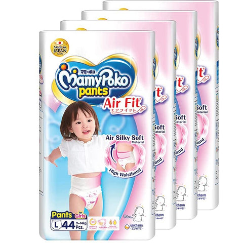 MamyPoko  Air Fit Pants Girl - Carton