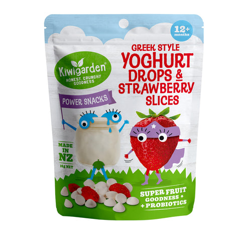 KiwiGarden Yoghurt Drops & Strawberry Slices