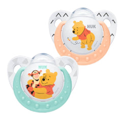NUK Disney Silicone Soother Size 2 / 2 Pcs Pack - Random Design