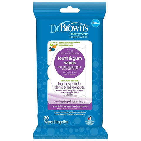 Dr Brown's Tooth and Gum Wipes
