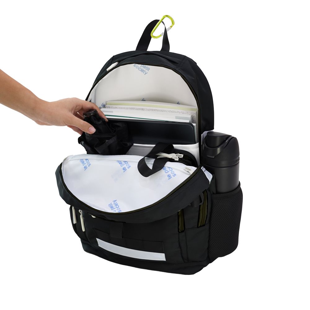 Le Petit Society Double Pocket Backpack