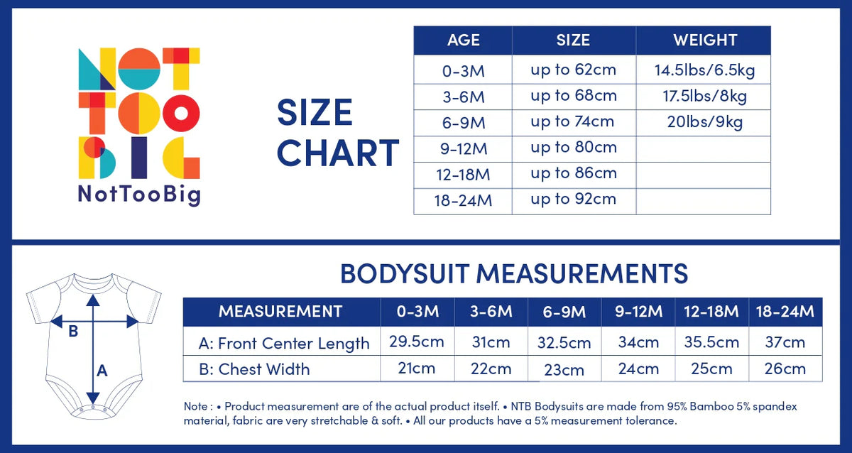 Not Too Big Kitten Bodysuit (3 Pack)