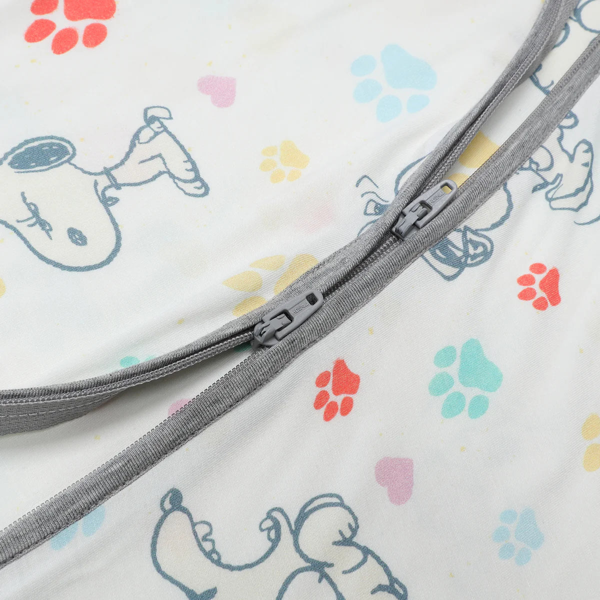 Baa Baa Sheepz x Snoopy Zip Romper S01 (White)