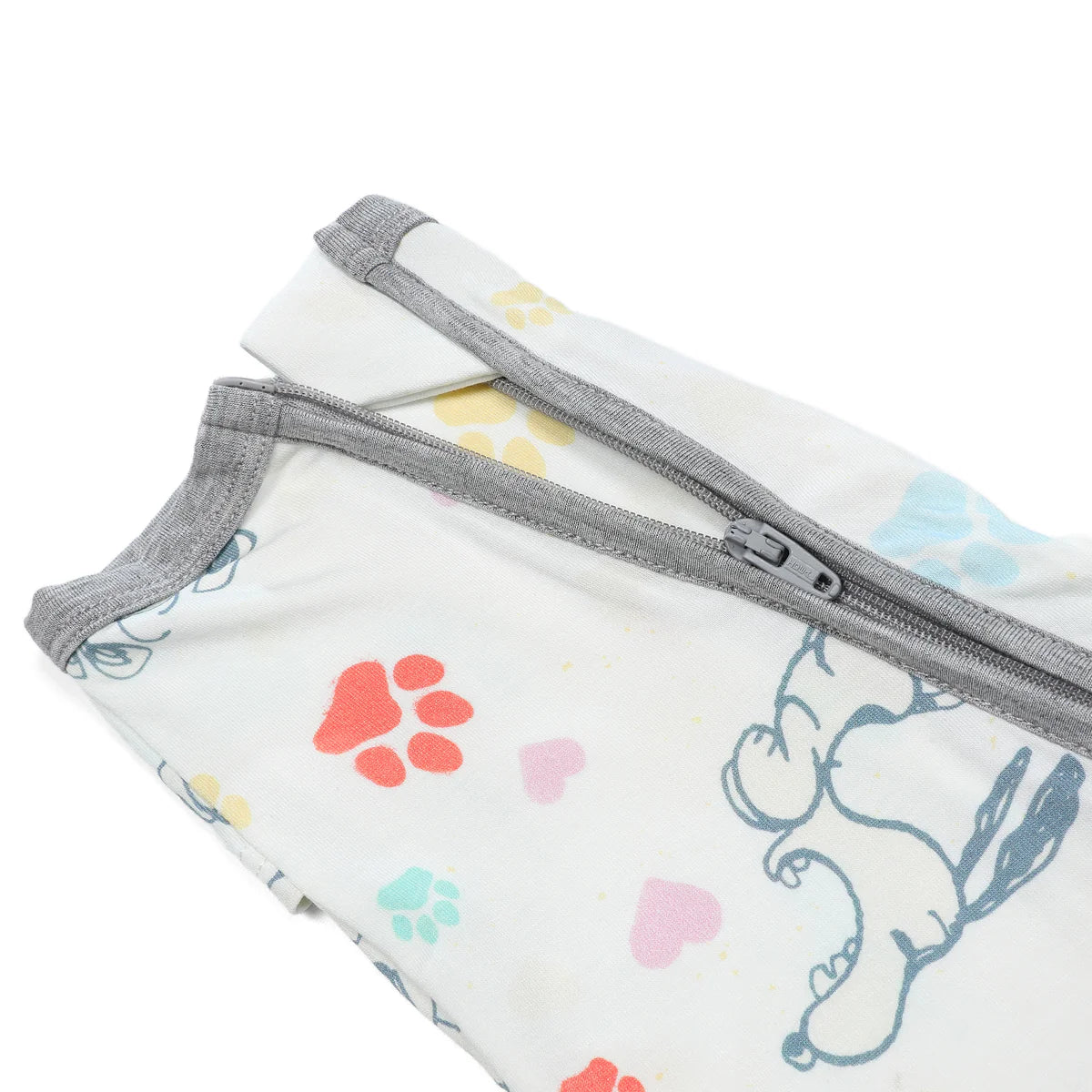 Baa Baa Sheepz x Snoopy Zip Romper S01 (White)