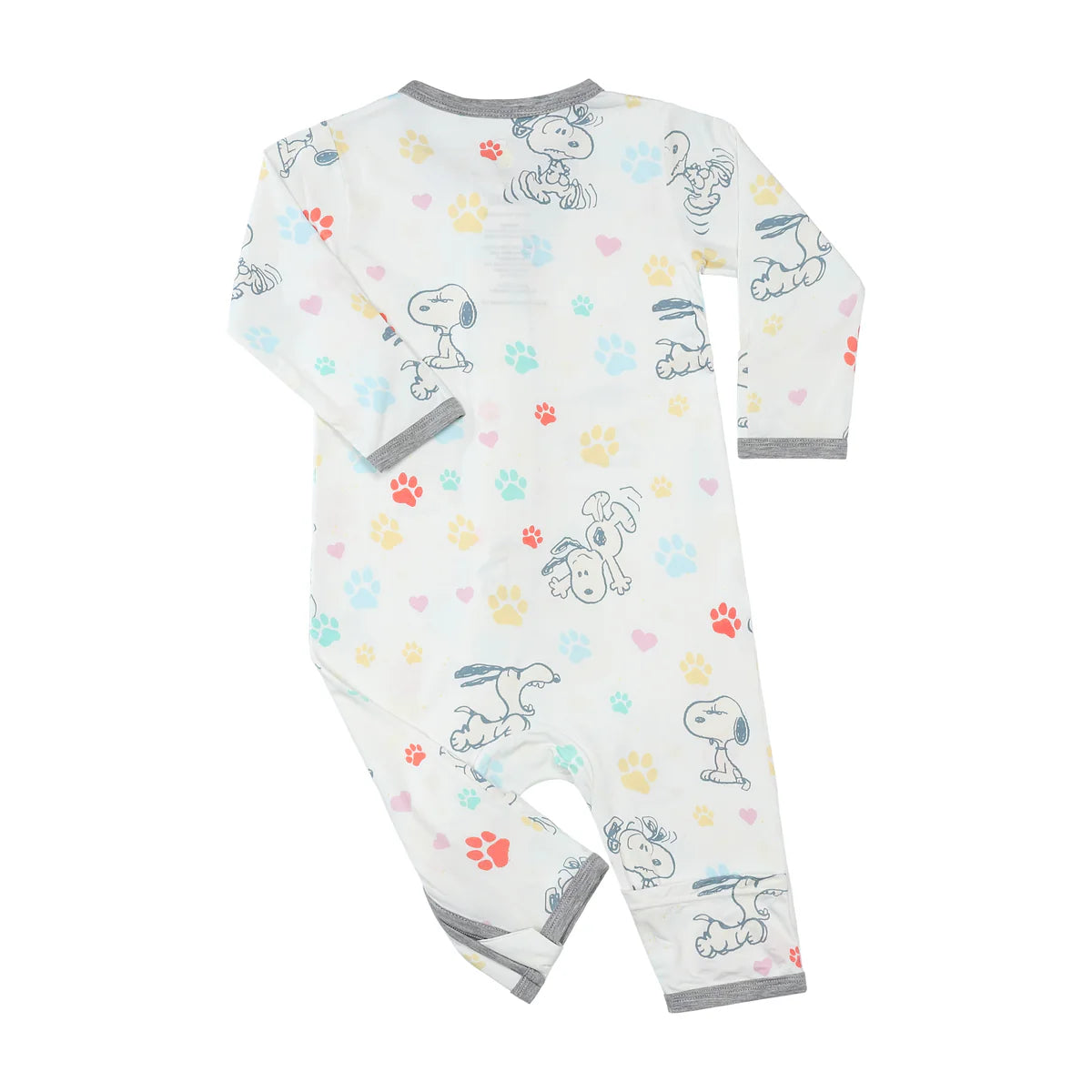 Baa Baa Sheepz x Snoopy Zip Romper S01 (White)