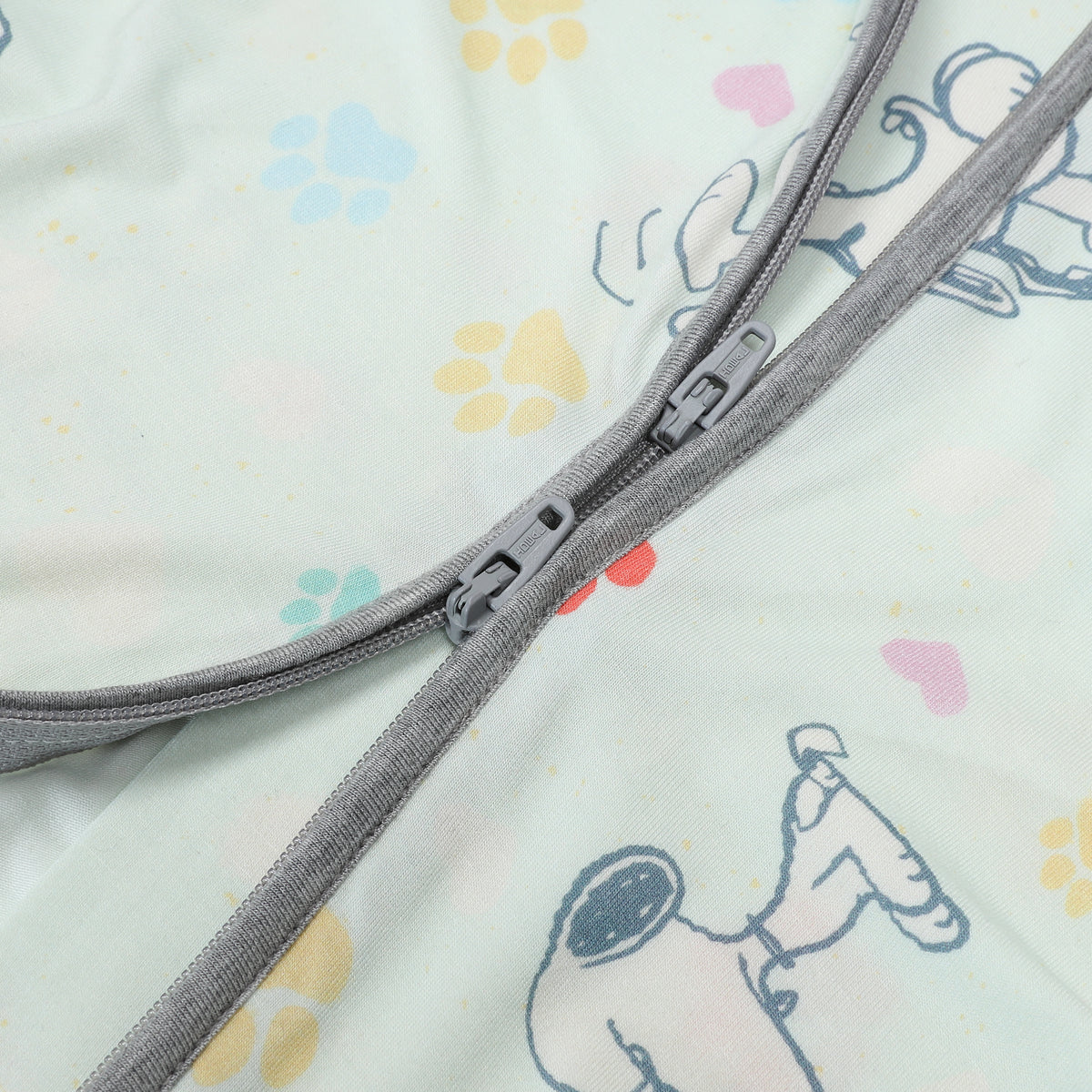 Baa Baa Sheepz x Snoopy Zip Romper S01 (Green)