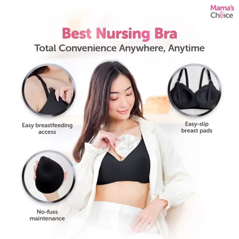 Mama's Choice Ultra Soft Nursing Bra