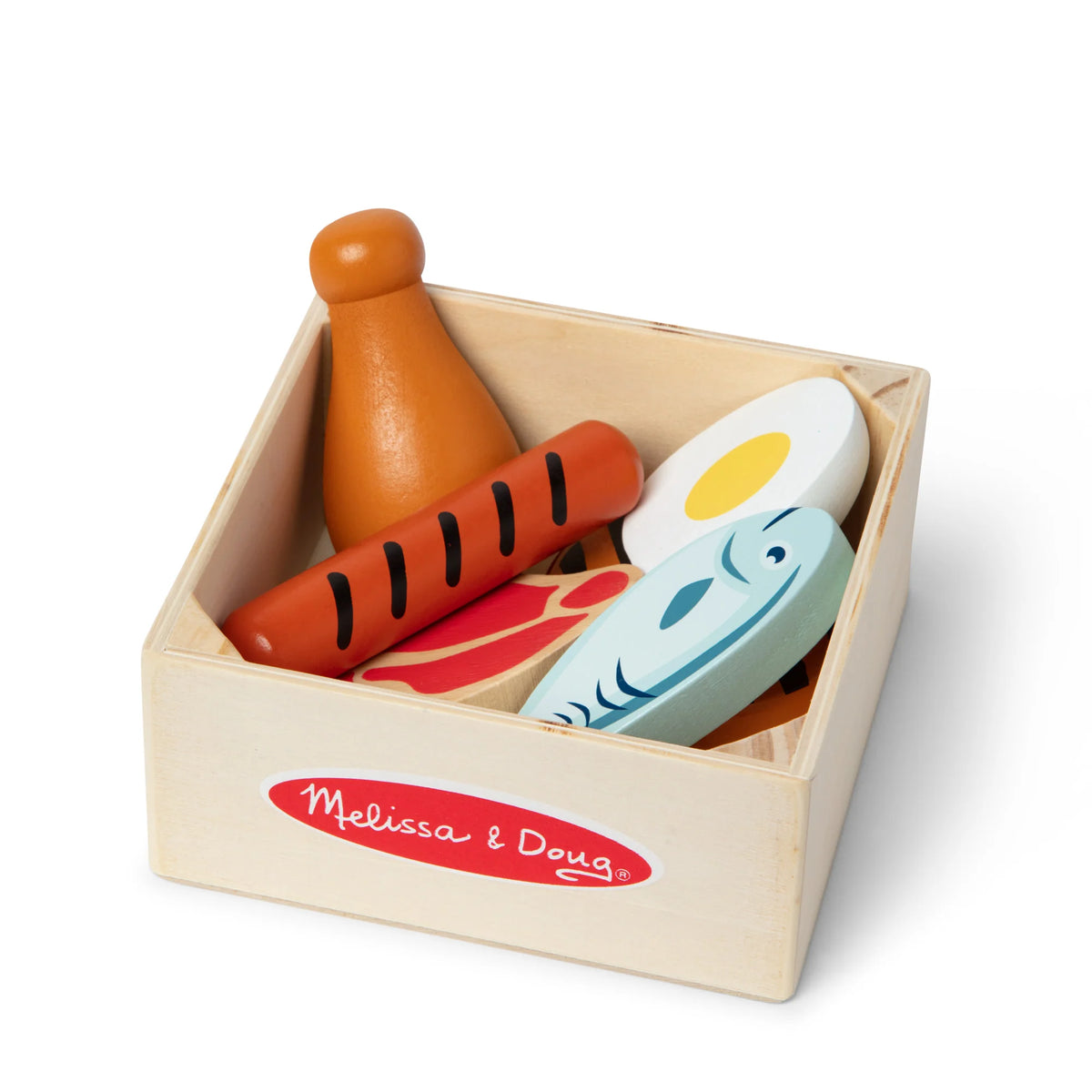 Melissa & Doug Wooden Food Groups Play Set