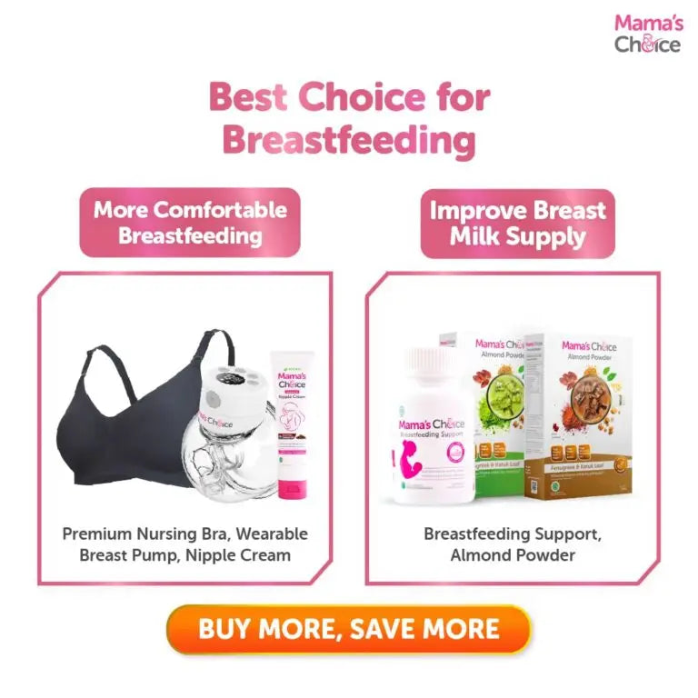 Mama's Choice Ultra Soft Nursing Bra