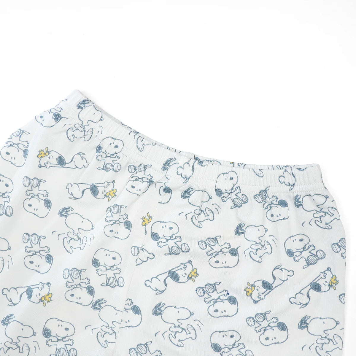 Baa Baa Sheepz x Snoopy Short Sleeve Shirt & Pants Baby Set (Yellow)