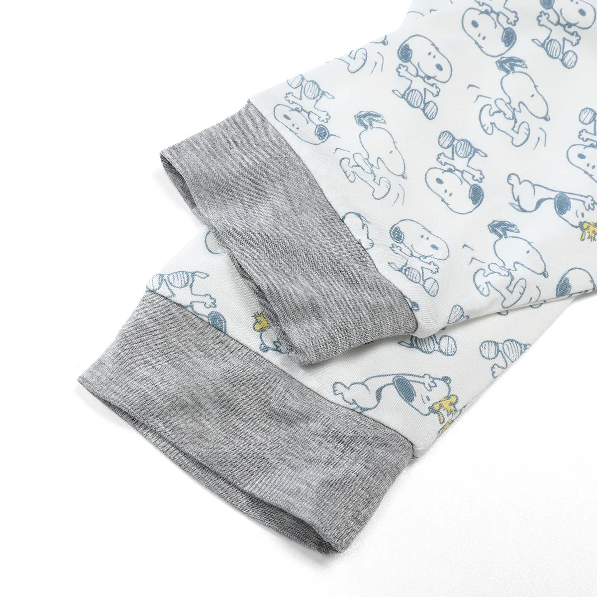 Baa Baa Sheepz x Snoopy Short Sleeve Shirt & Pants Baby Set (Yellow)