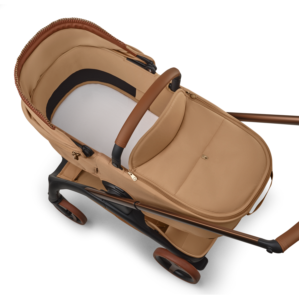 Bugaboo X StellaMcCartney Dragonfly Plus Bassinet Complete (Tobacco Brown)