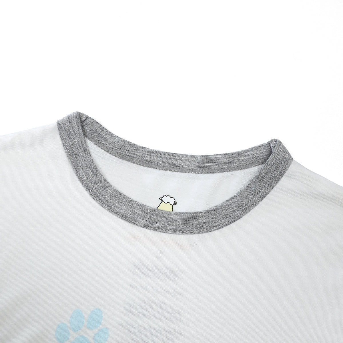 Baa Baa Sheepz x Snoopy Short Sleeve Shirt & Pants Kids Set (White)