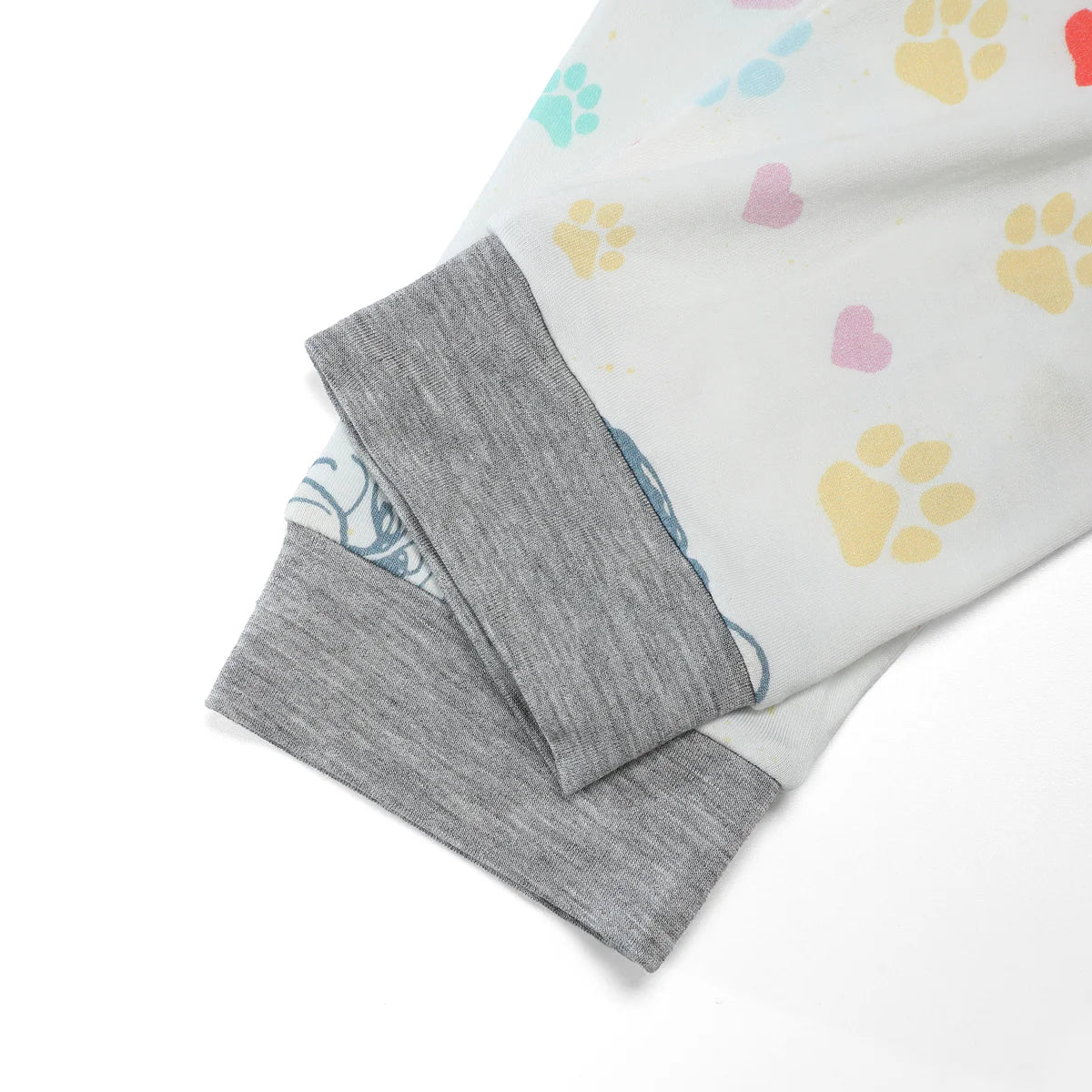 Baa Baa Sheepz x Snoopy Short Sleeve Shirt & Pants Kids Set (White)