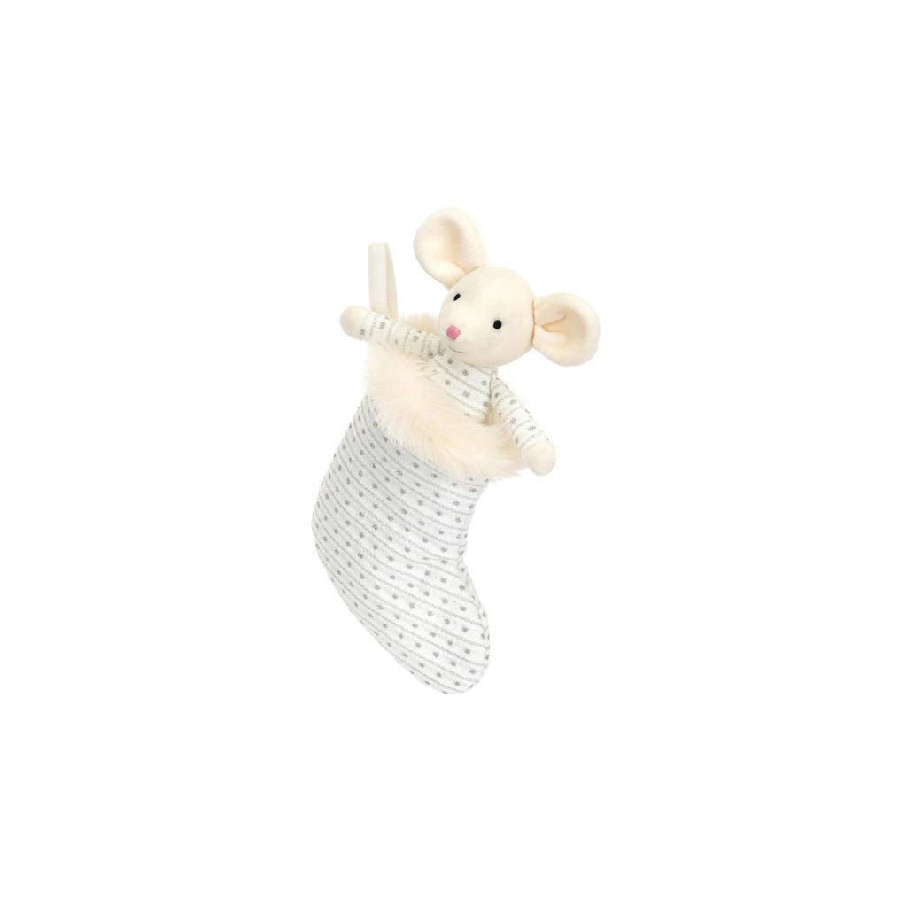 Jellycat Shimmer Stocking Mouse