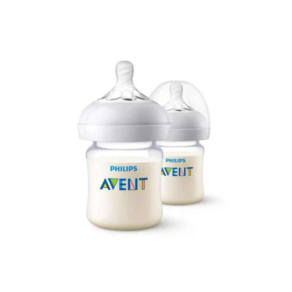 Avent Natural Smooth PA Baby Bottle Twin 125ml