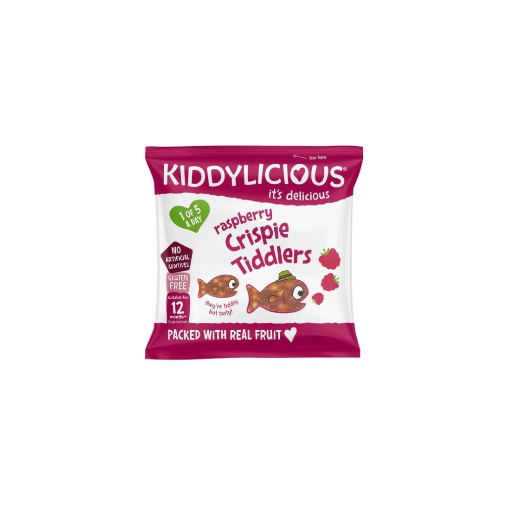 Kiddylicious Crispie Tiddlers Raspberry