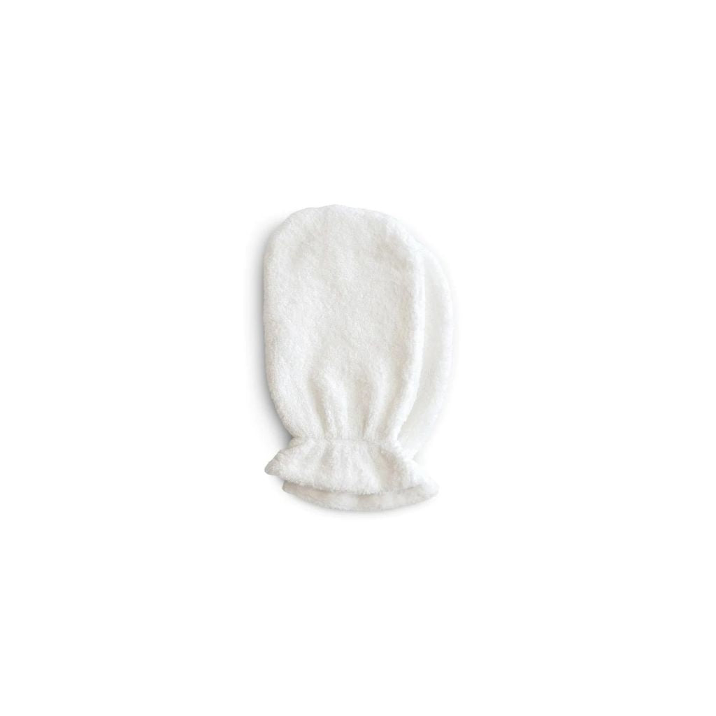 Mushie Organic Cotton Bath Mitt 2-Pack