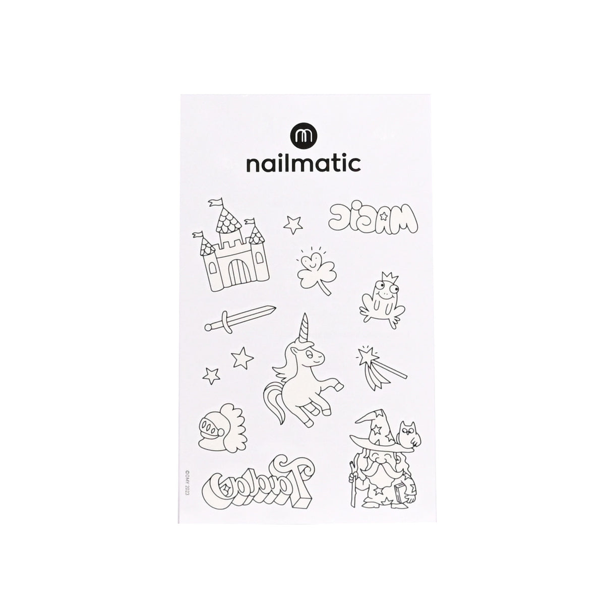 Nailmatic Temporary Tattoo Sheet