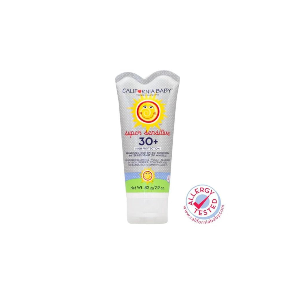 California Baby Super Sensitive™ (No Fragrance) Broad Spectrum SPF 30+ Sunscreen 2.9oz