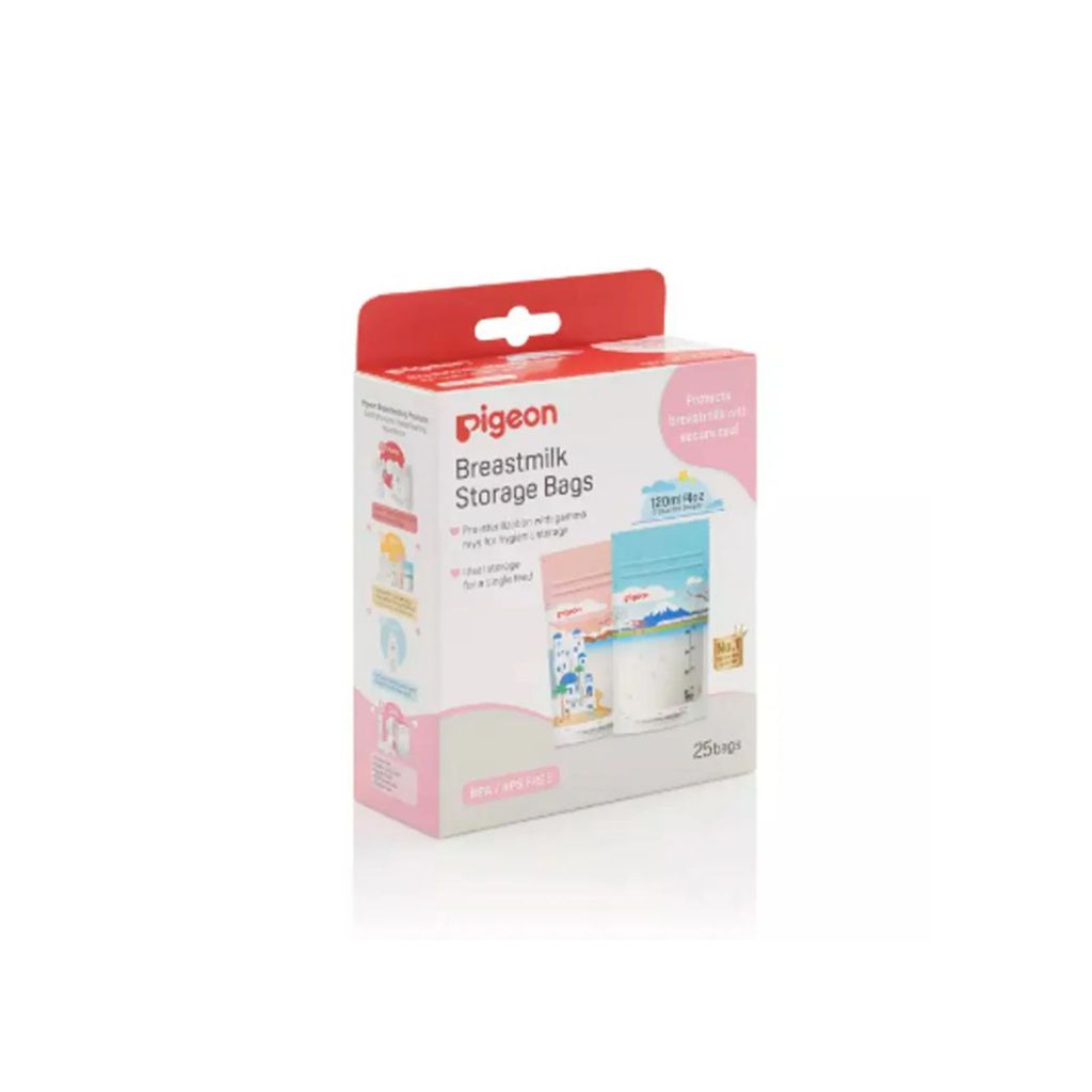 Pigeon Breastmilk Storage Bag Holiday (120ml) - 25 bags