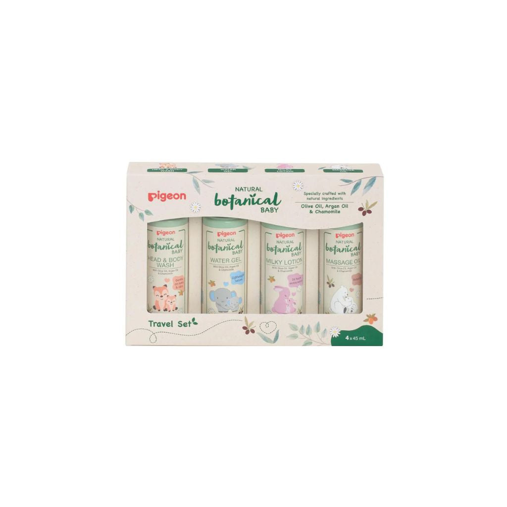 Pigeon Natural Botanical Baby Travel Set