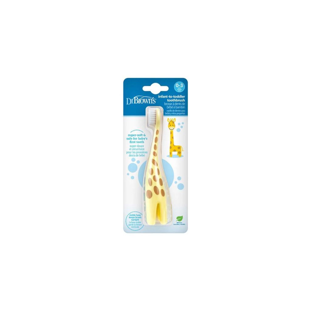 Dr. Brown’s™ Infant-to-Toddler Toothbrush (Giraffe)