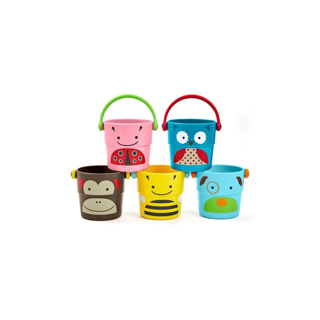 Skip Hop Zoo Stack And Pour Buckets