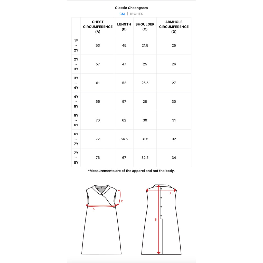 Motherswork x Maison Q CNY 2023 Reversible Classic Cheongsam