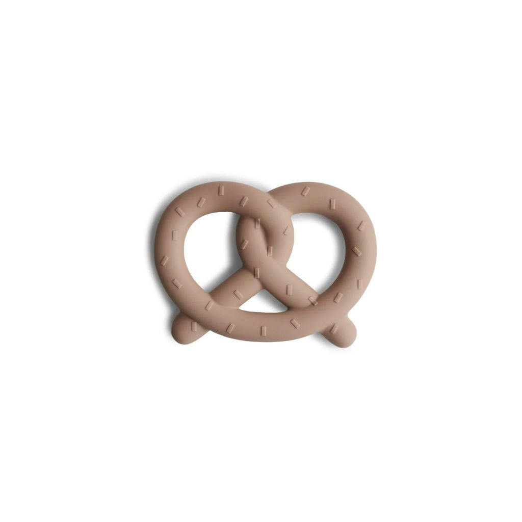 Mushie Pretzel Teether (Natural)