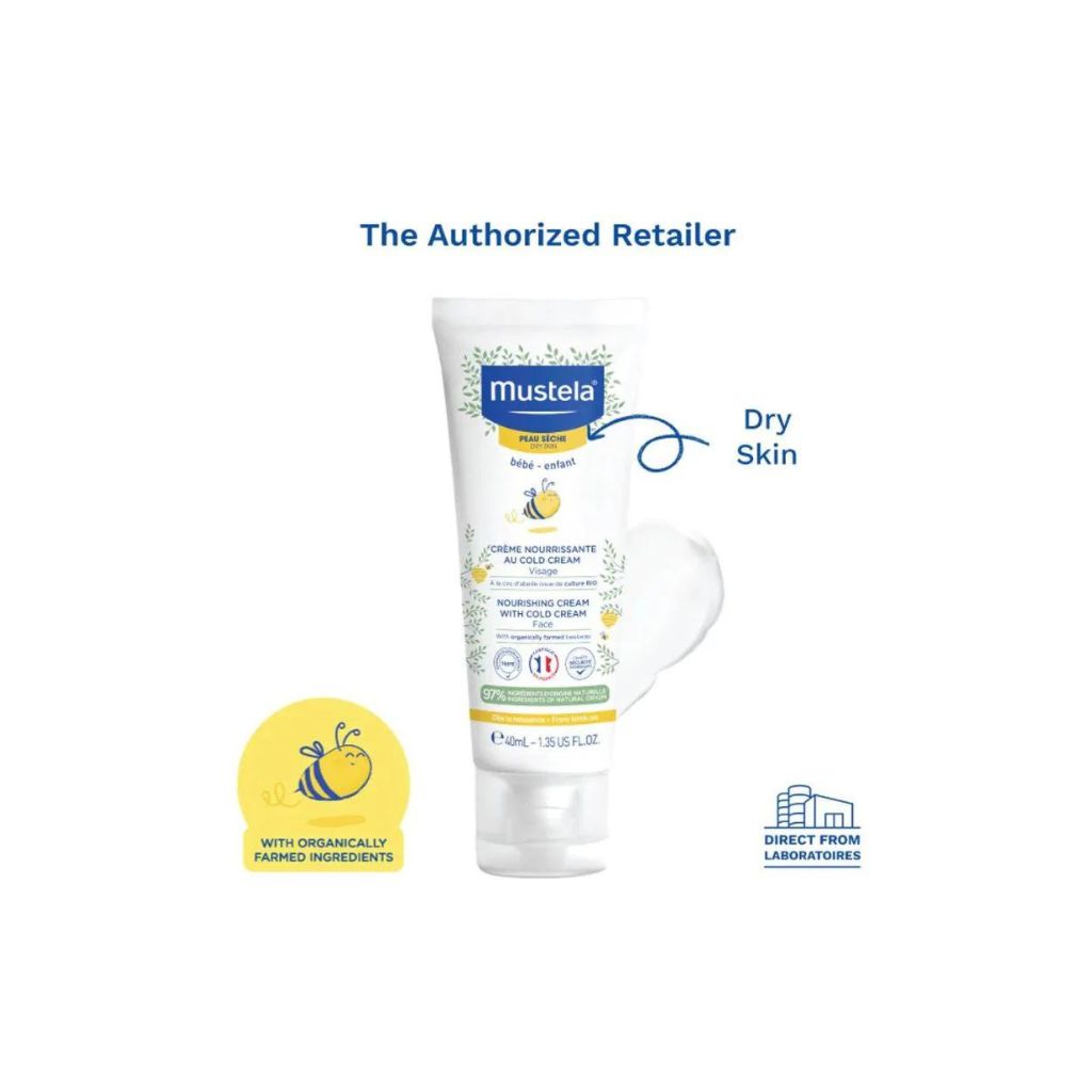 Mustela Nourishing Cream With Cold Cream (Face) 40ml