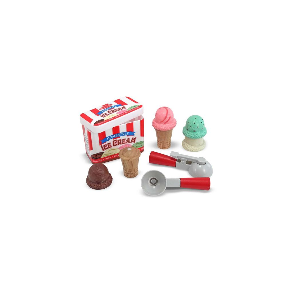 Melissa and Doug Play Food - Ice Cream Set