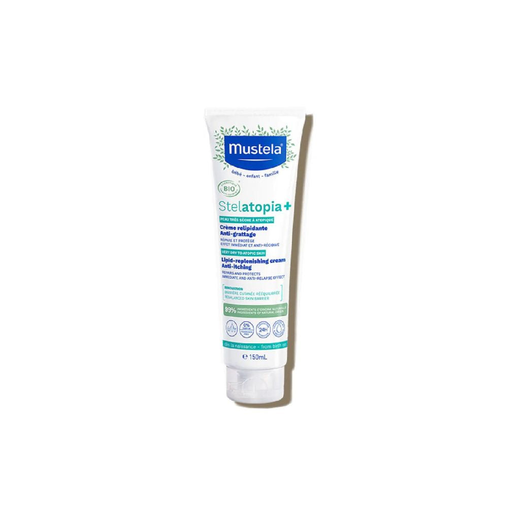 Mustela Organic Stelatopia Lipid Replenishing Cream 150ml